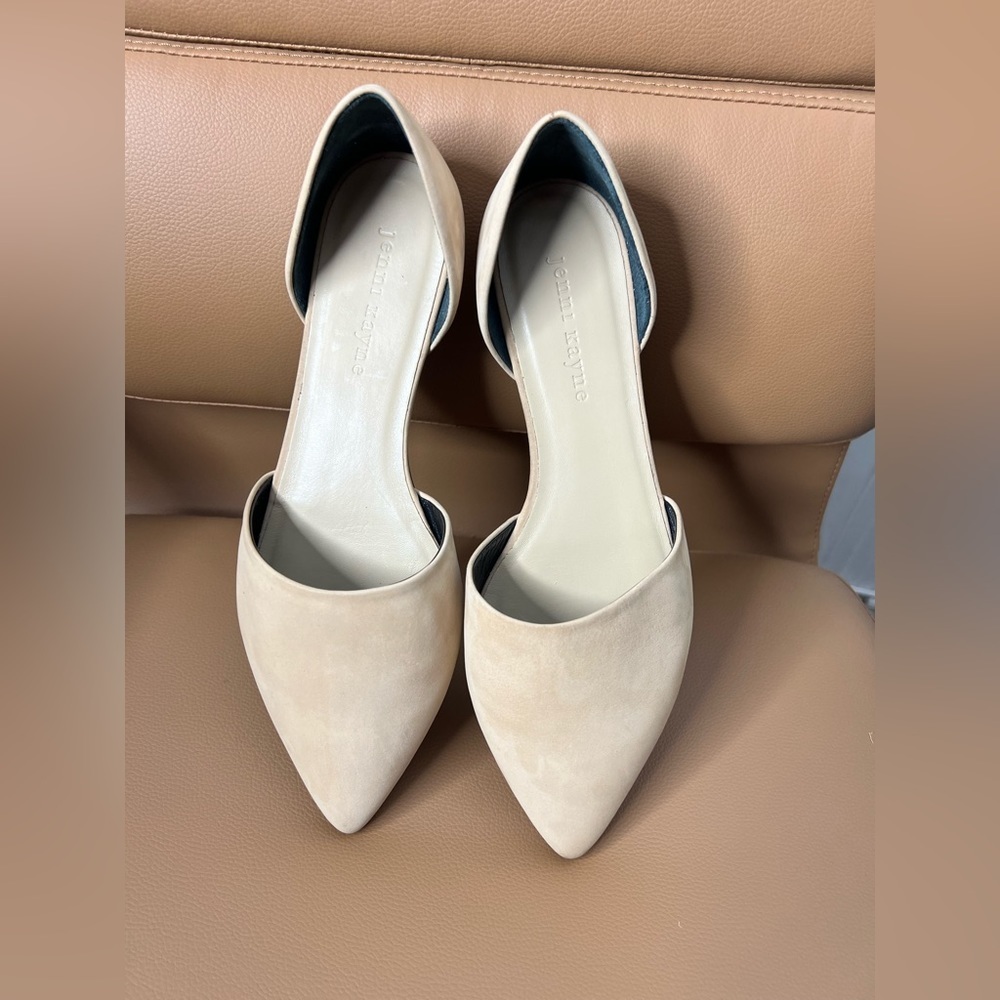 Jenni Kayne Suede Womenโs Flats Sz 41
